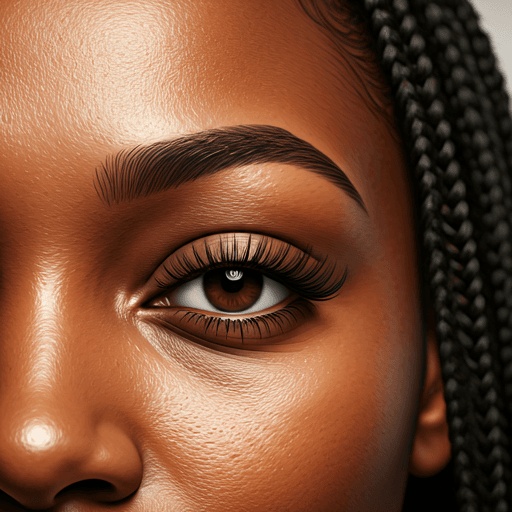 Hybrid lash extensions in Nairobi by Lasheyeisland
